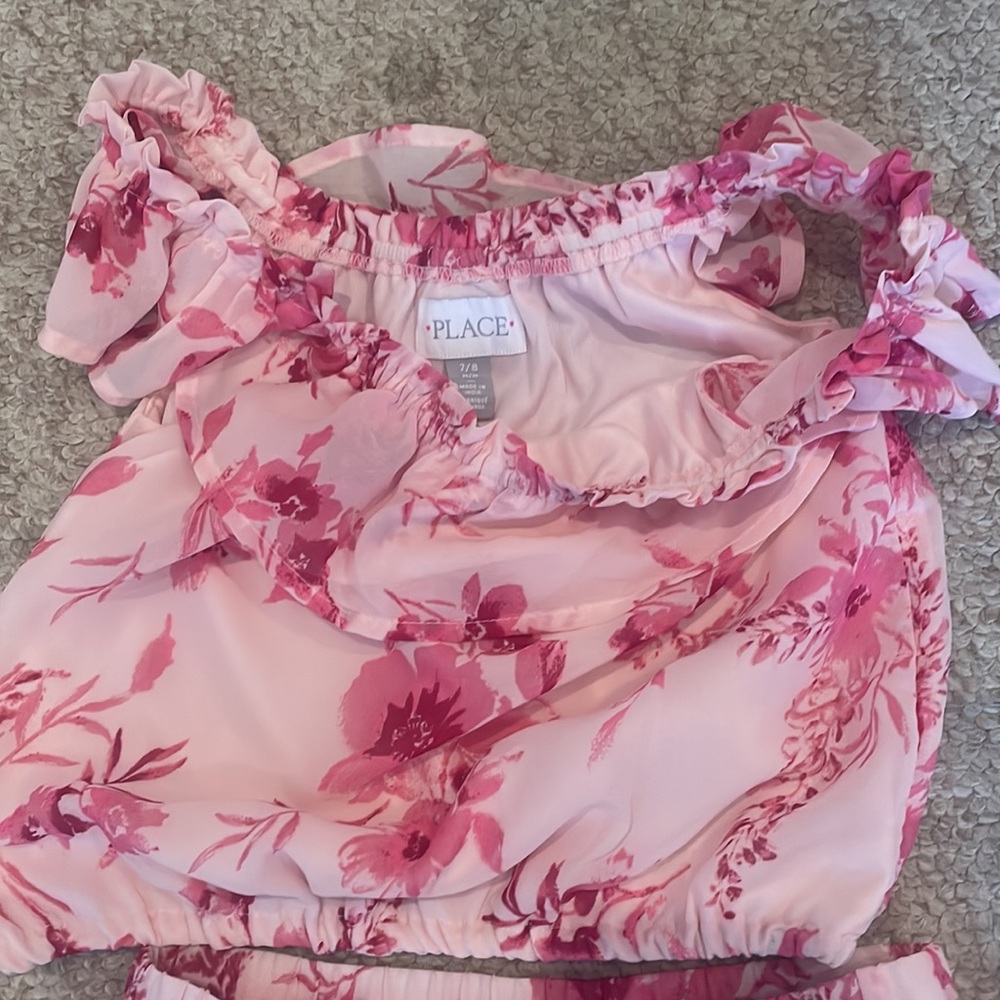 2 Piece NEVER WORN Children’s Place Blouse and Skirt size 7/8 - Picture 2 of 3